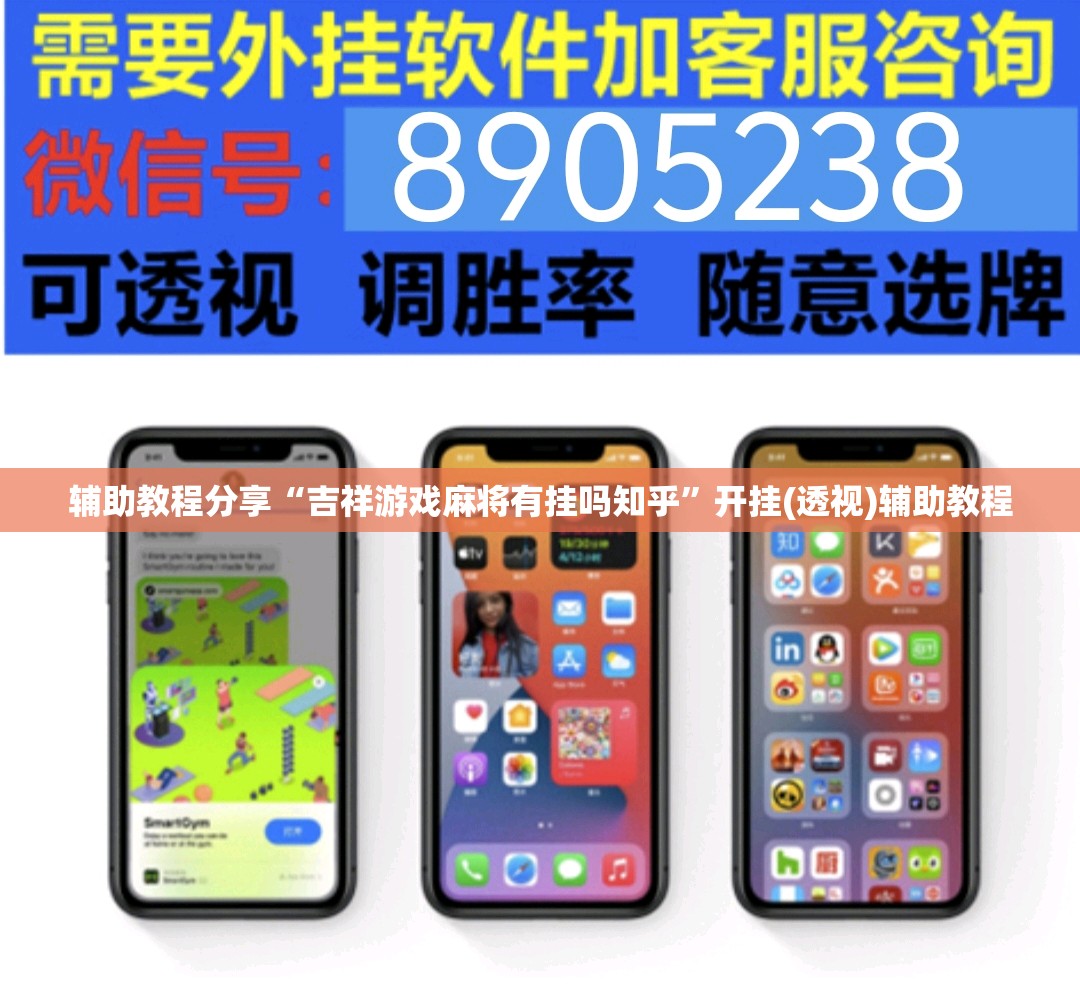 辅助教程分享“吉祥游戏麻将有挂吗知乎”开挂(透视)辅助教程
