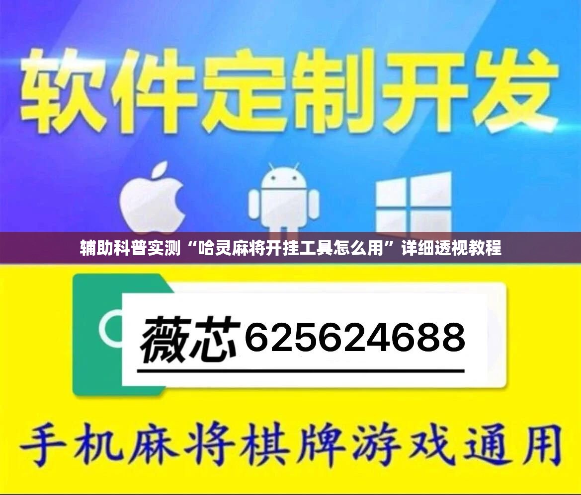 辅助科普实测“哈灵麻将开挂工具怎么用	”详细透视教程